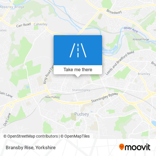 Bransby Rise map