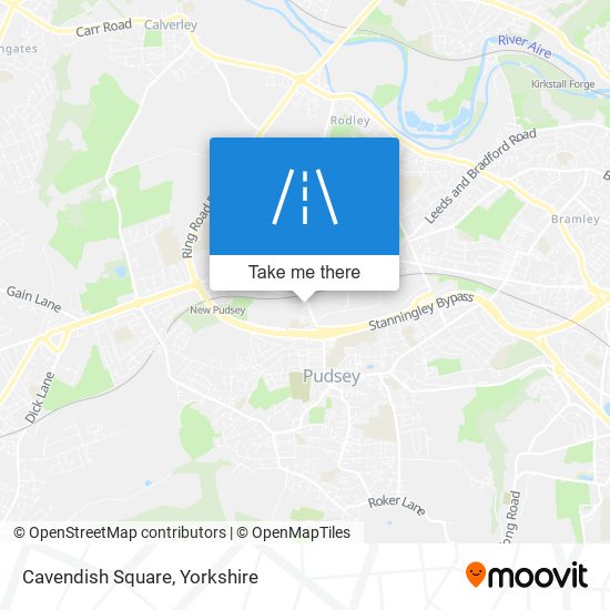 Cavendish Square map