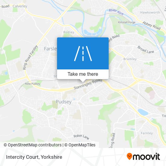 Intercity Court map