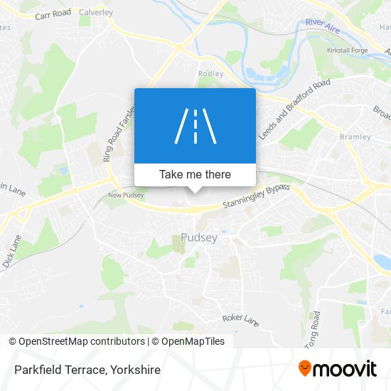 Parkfield Terrace map