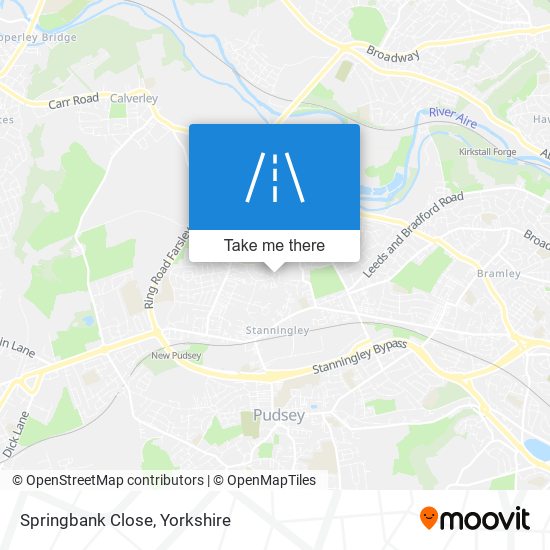 Springbank Close map