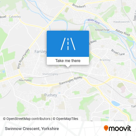 Swinnow Crescent map