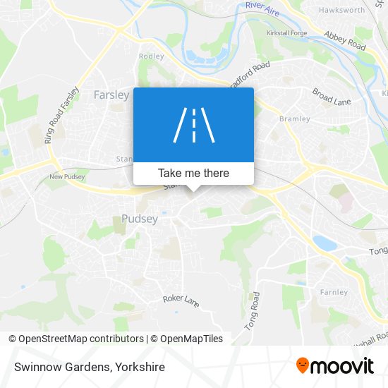 Swinnow Gardens map