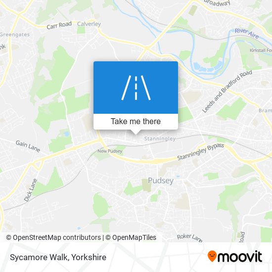 Sycamore Walk map