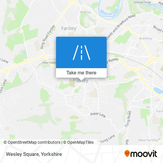 Wesley Square map