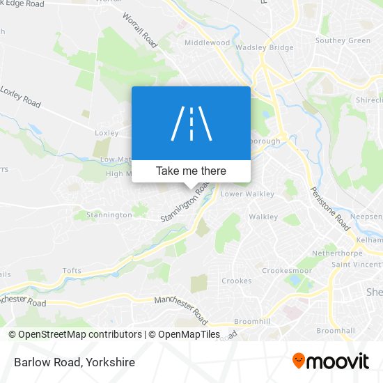 Barlow Road map