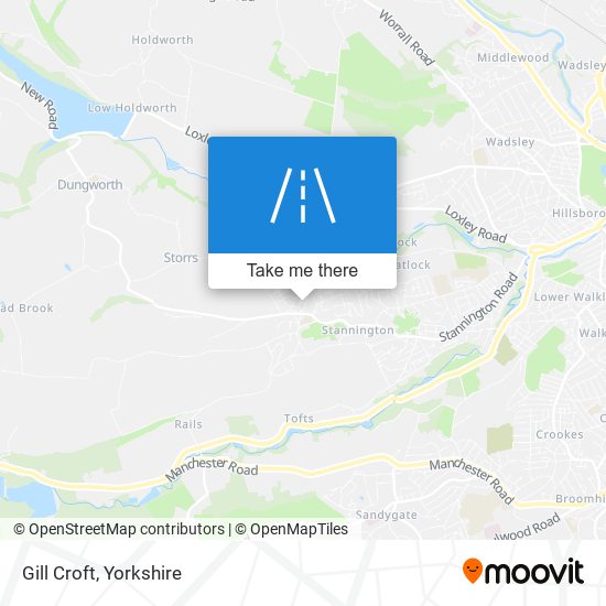 Gill Croft map