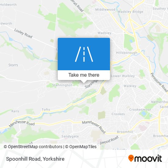 Spoonhill Road map