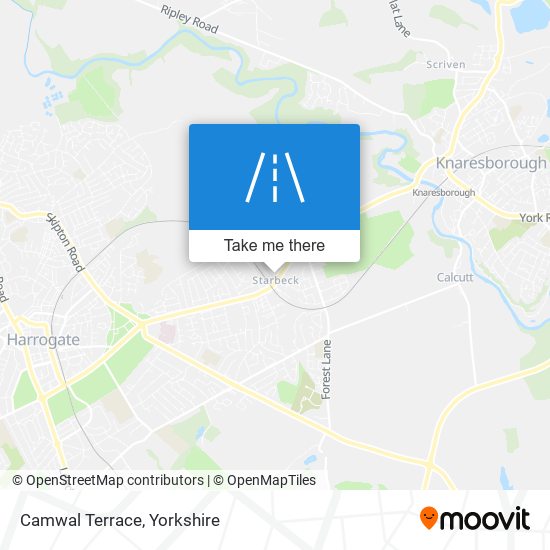 Camwal Terrace map