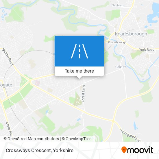 Crossways Crescent map
