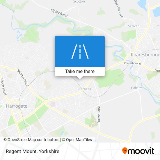 Regent Mount map