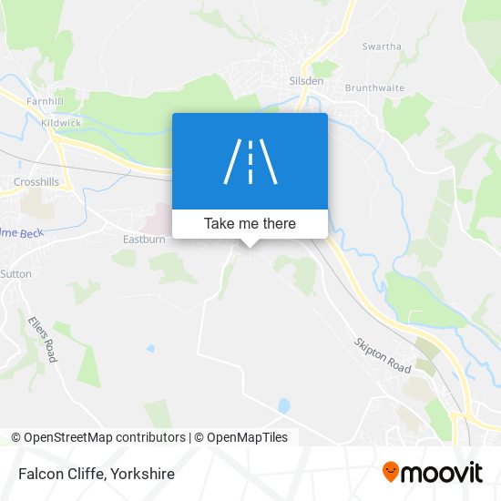 Falcon Cliffe map