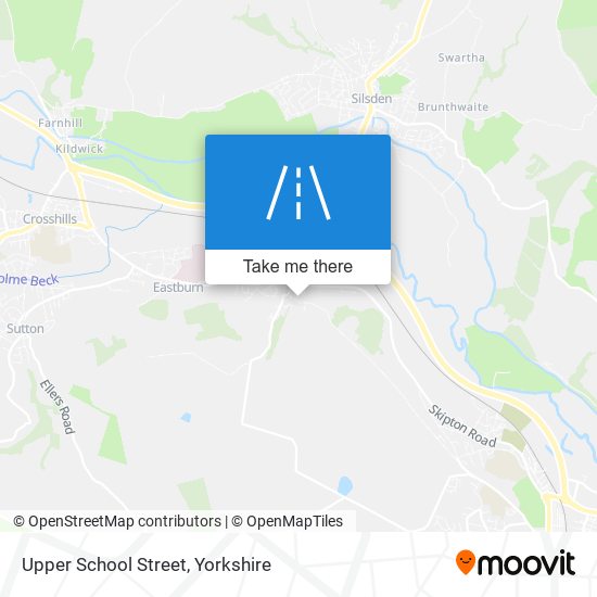 Upper School Street map