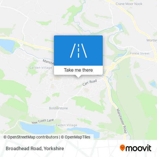 Broadhead Road map