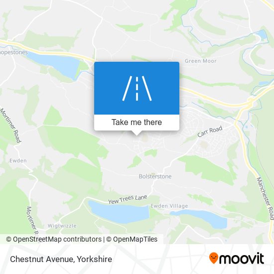 Chestnut Avenue map