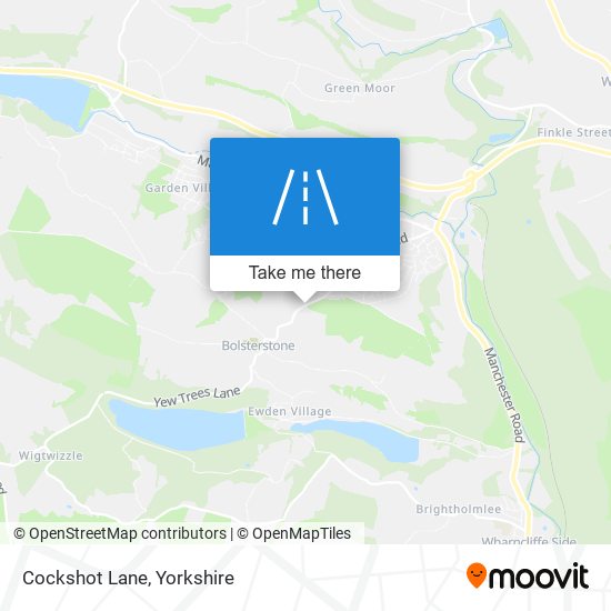 Cockshot Lane map