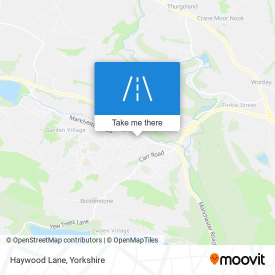 Haywood Lane map