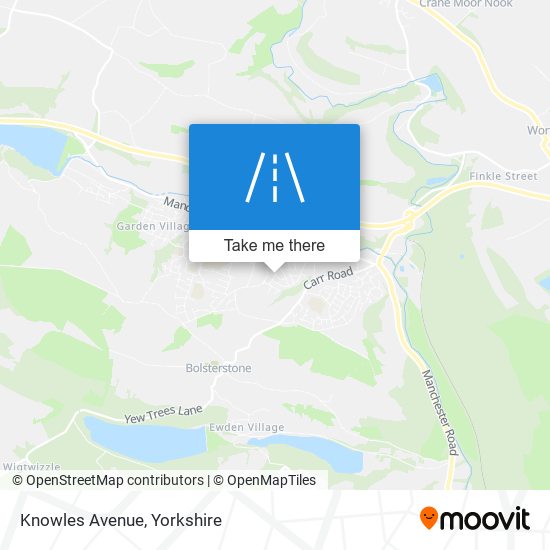 Knowles Avenue map