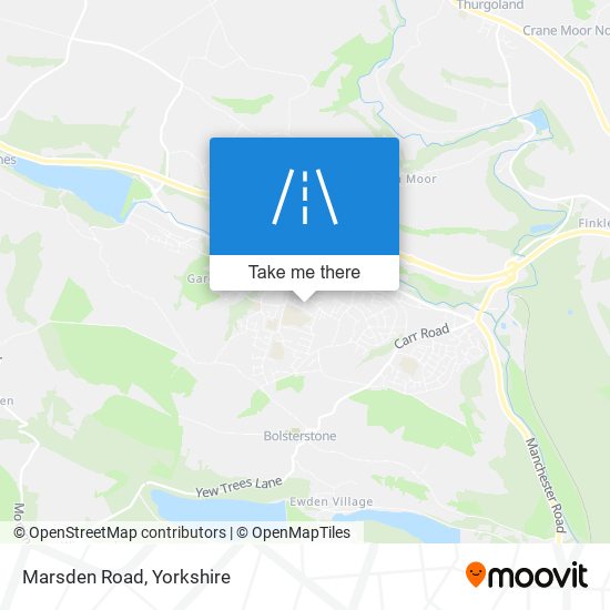 Marsden Road map