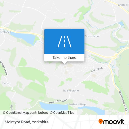 Mcintyre Road map