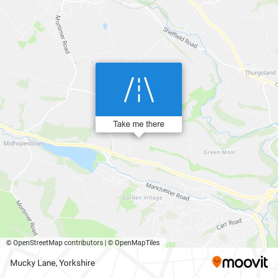 Mucky Lane map