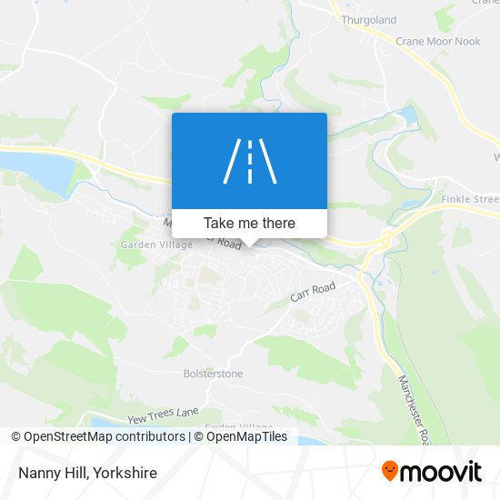 Nanny Hill map