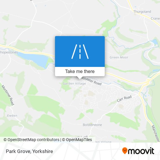 Park Grove map