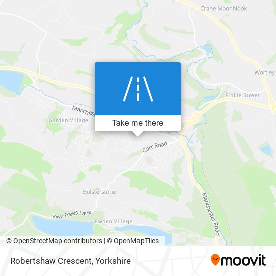 Robertshaw Crescent map