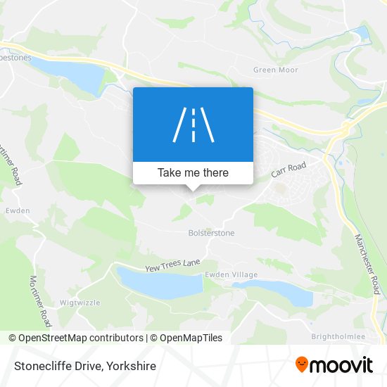 Stonecliffe Drive map