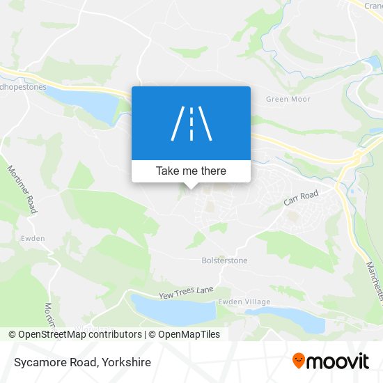 Sycamore Road map