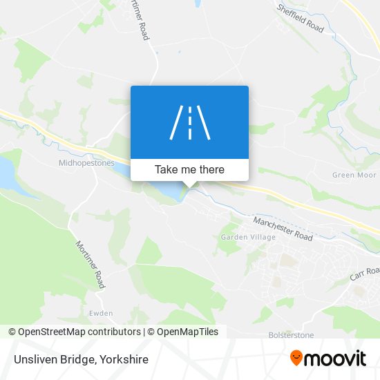 Unsliven Bridge map