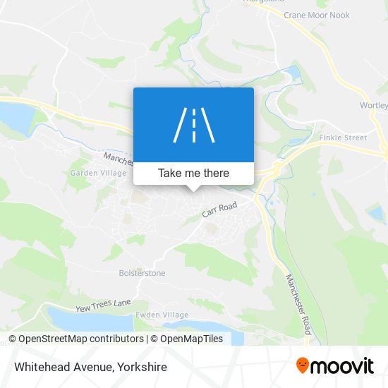 Whitehead Avenue map