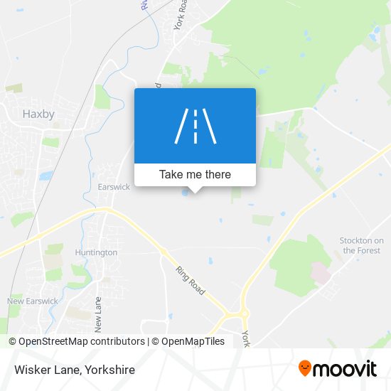 Wisker Lane map