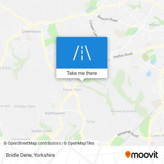 Bridle Dene map