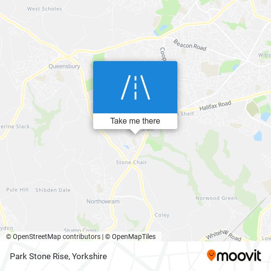 Park Stone Rise map