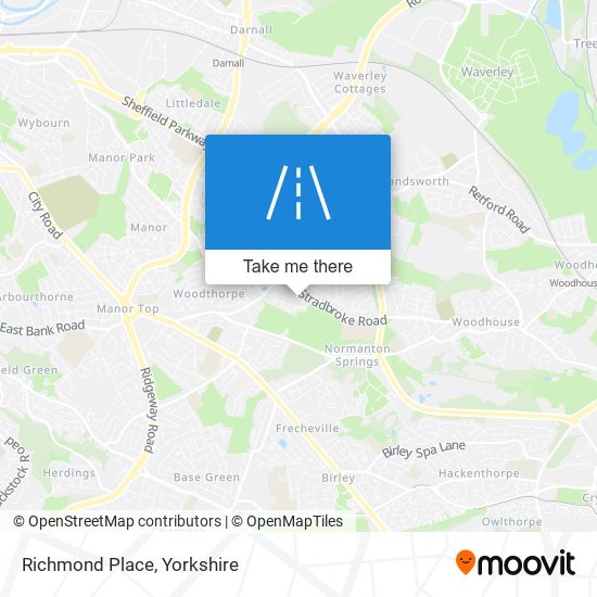 Richmond Place map