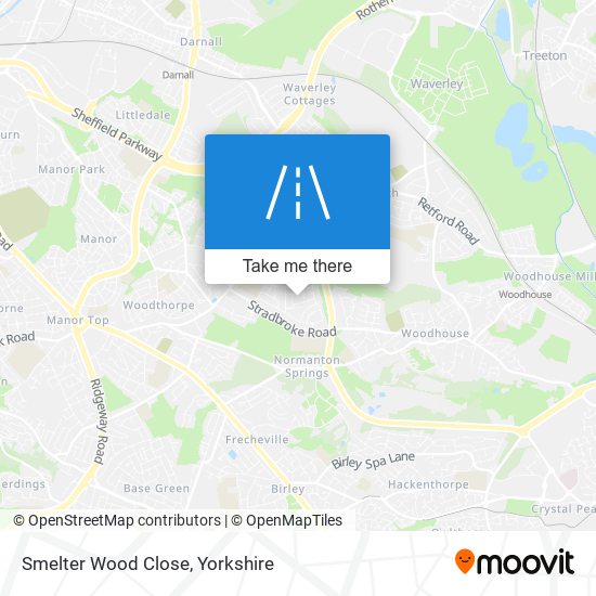 Smelter Wood Close map