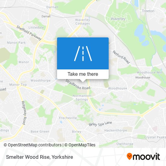 Smelter Wood Rise map