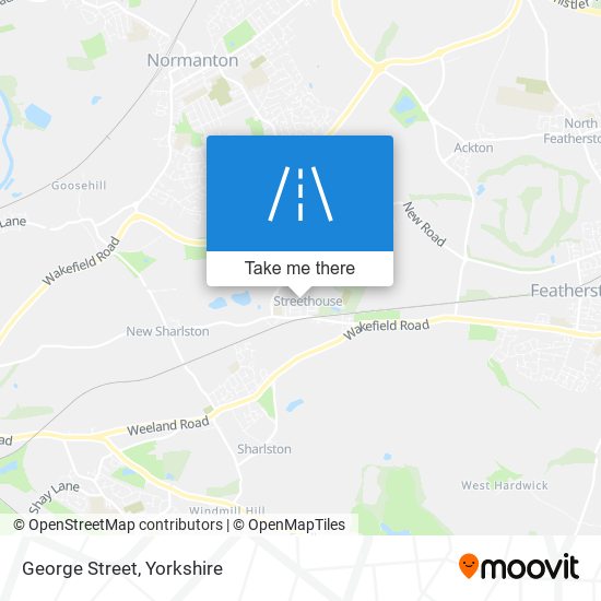 George Street map