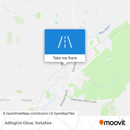 Adlington Close map