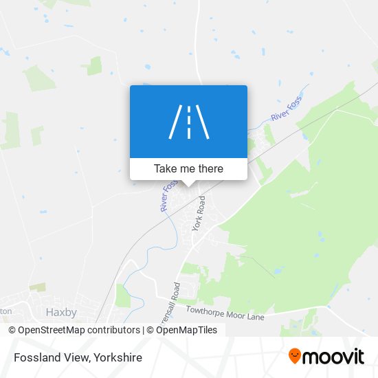 Fossland View map