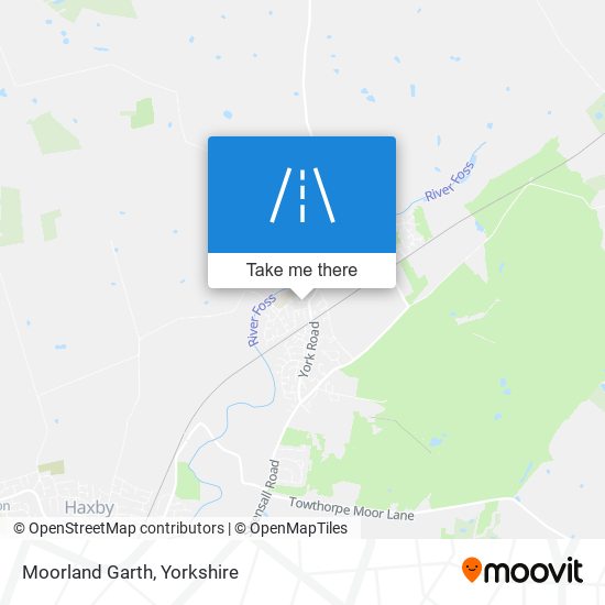 Moorland Garth map