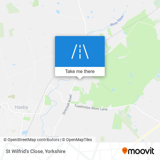 St Wilfrid's Close map