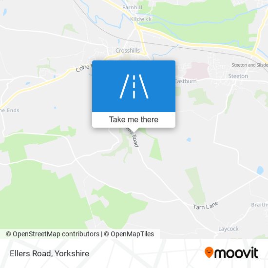 Ellers Road map