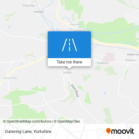 Gatering Lane map