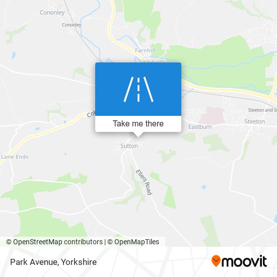 Park Avenue map