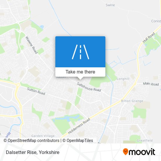 Dalsetter Rise map