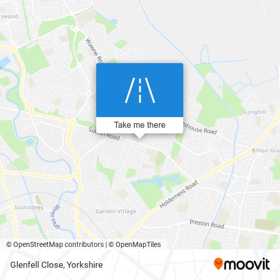 Glenfell Close map