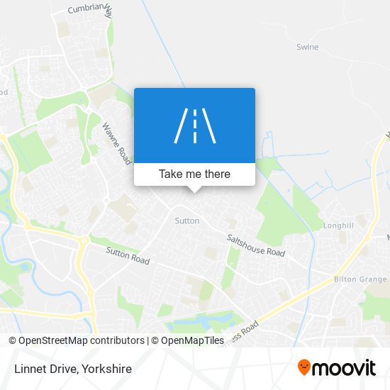 Linnet Drive map
