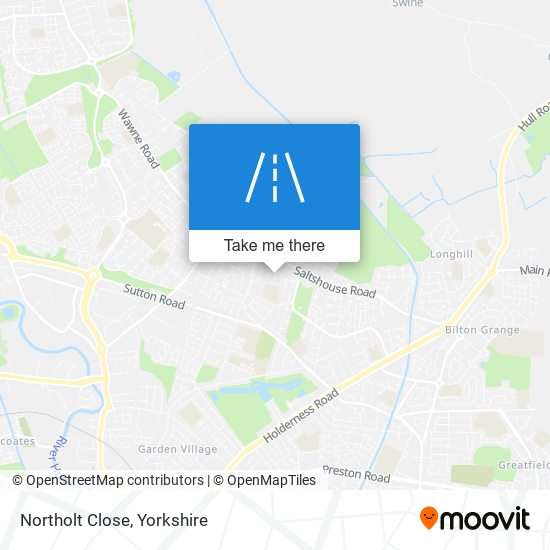 Northolt Close map